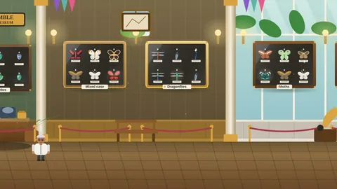 Bramble Bug Museum gameplay: bug collecting game you can play free in your browser