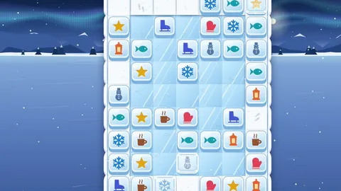 Frost Pairs gameplay: slide pairs game you can play free in your browser
