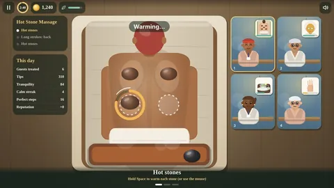 Willow Springs Spa gameplay: spa game you can play free in your browser