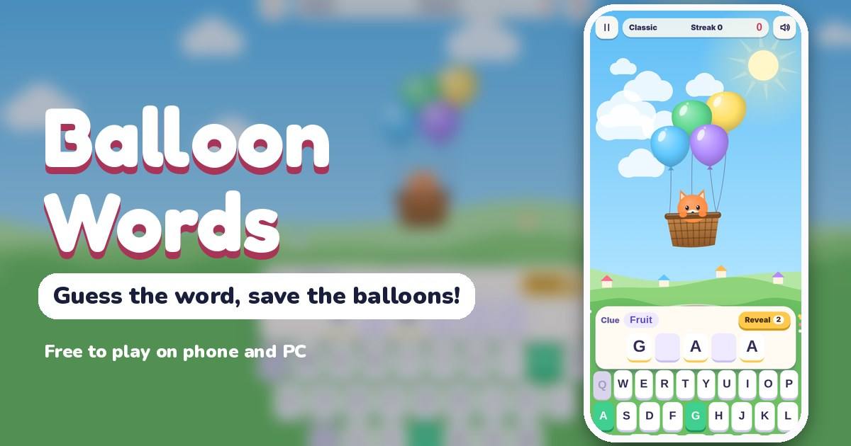 Balloon Words gameplay