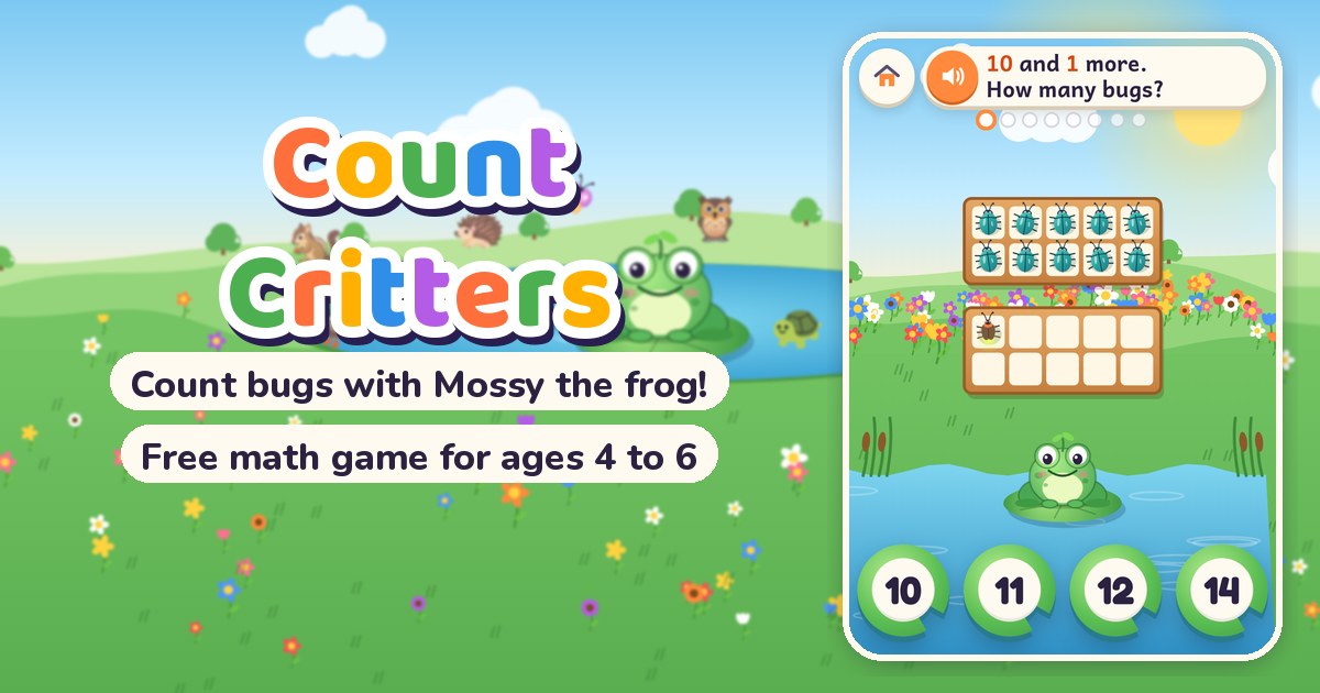 Count Critters gameplay