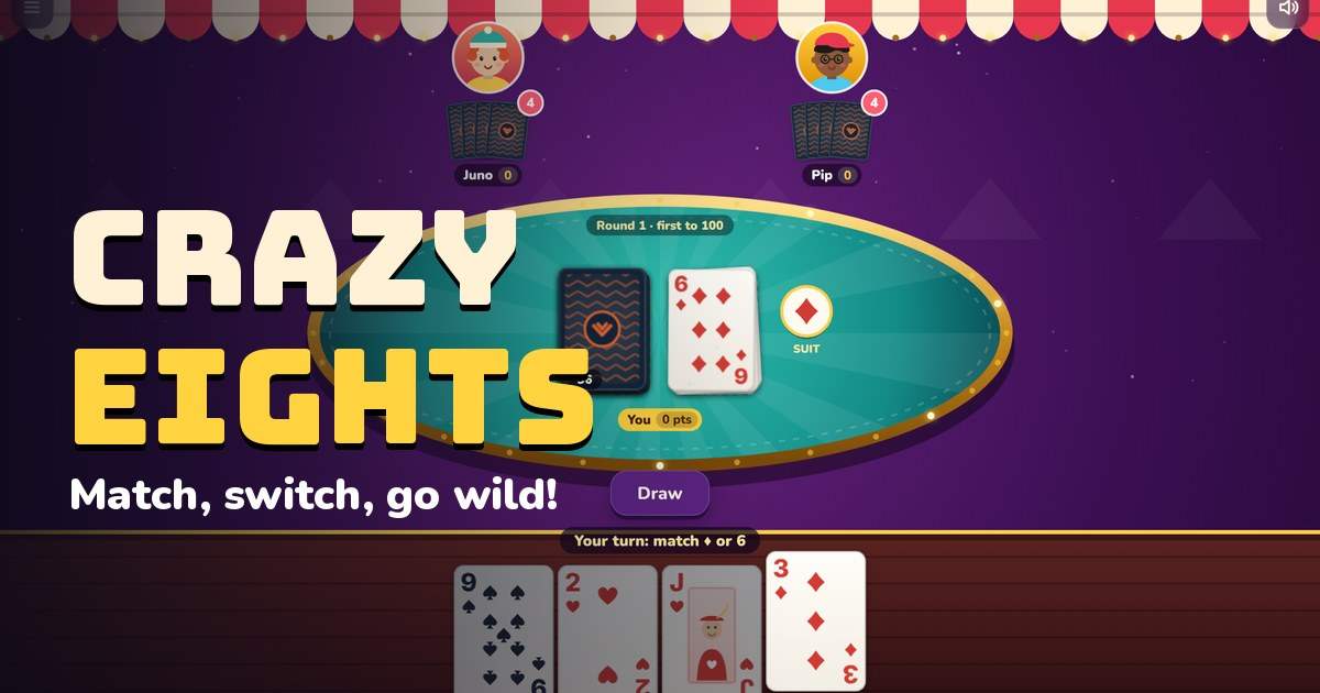 Crazy Eights gameplay
