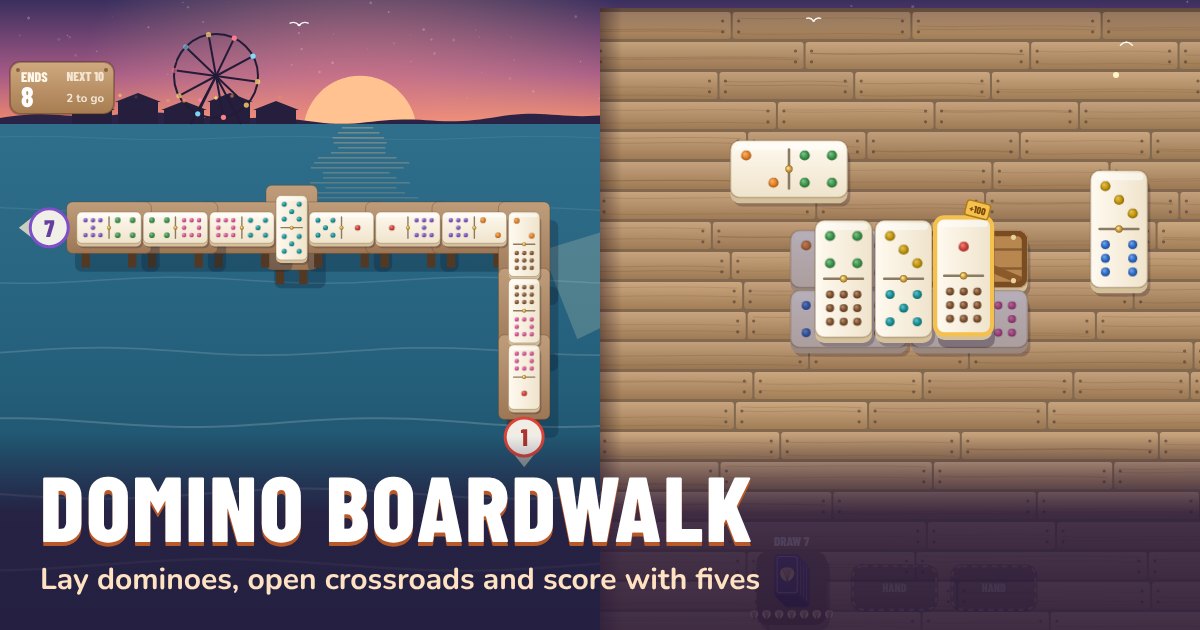 Domino Boardwalk gameplay