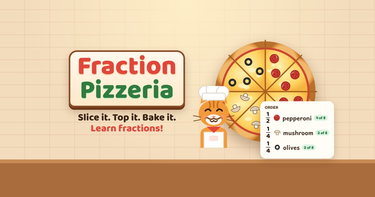 Fraction Pizzeria gameplay