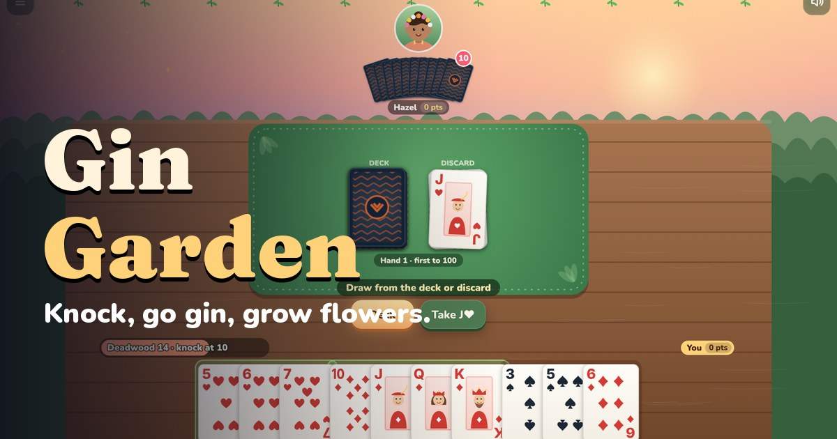 Gin Garden gameplay