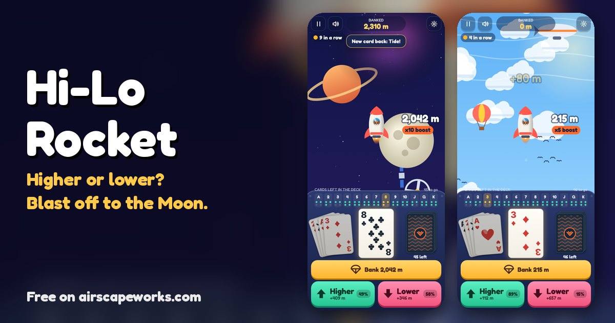 Hi-Lo Rocket gameplay