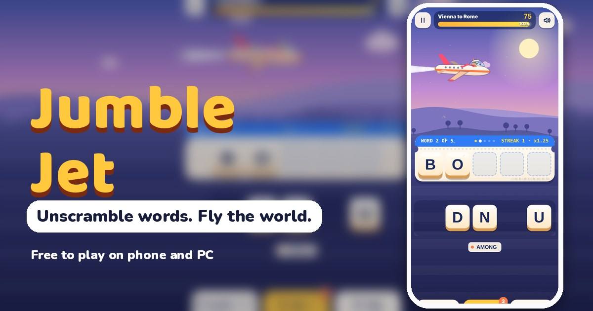 Jumble Jet gameplay