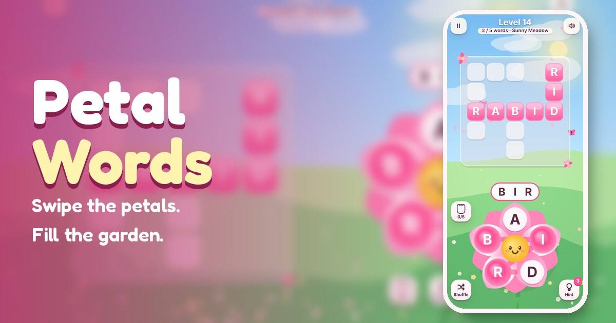 Petal Words gameplay