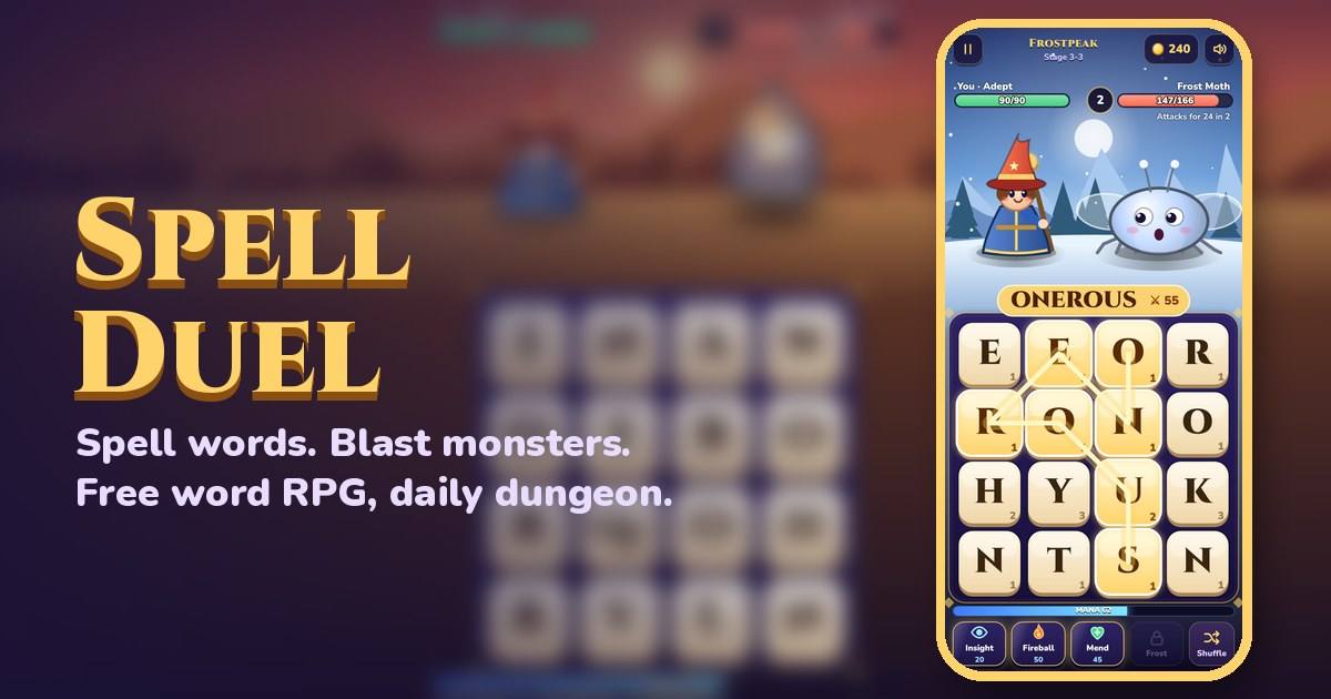 Spell Duel gameplay