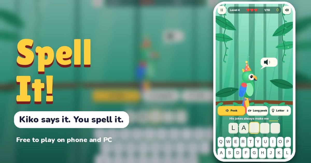 Spell It gameplay