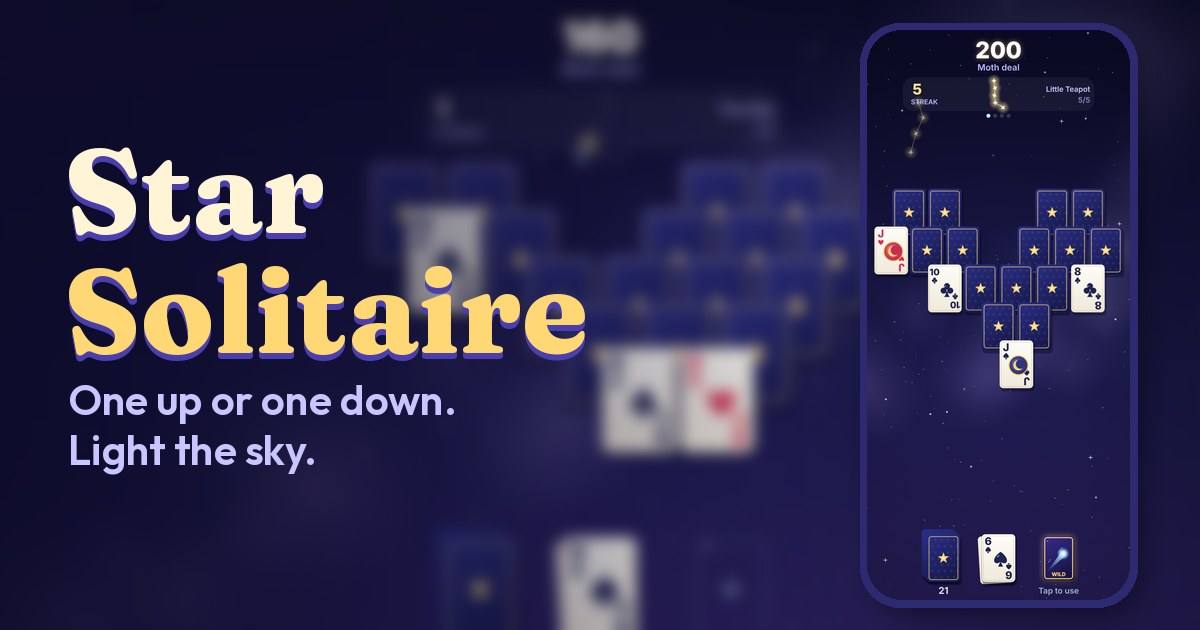 Star Solitaire gameplay