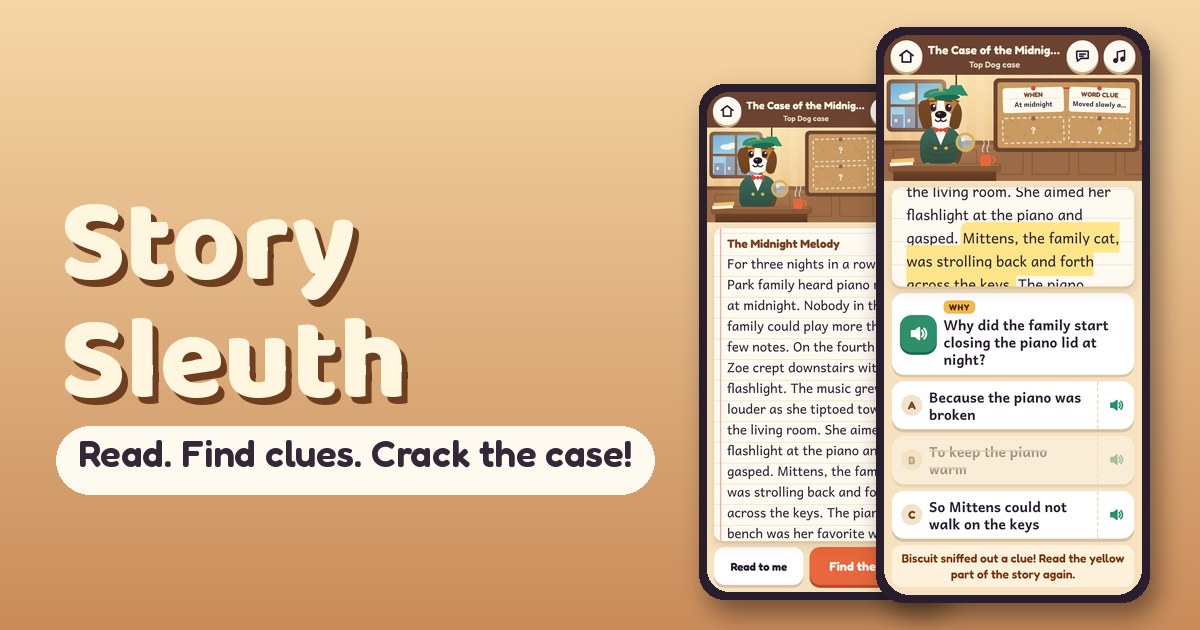 Story Sleuth gameplay