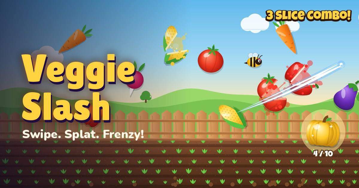 Veggie Slash gameplay