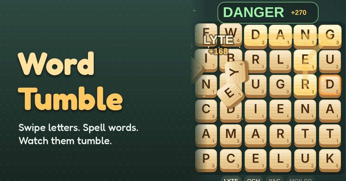 Word Tumble gameplay